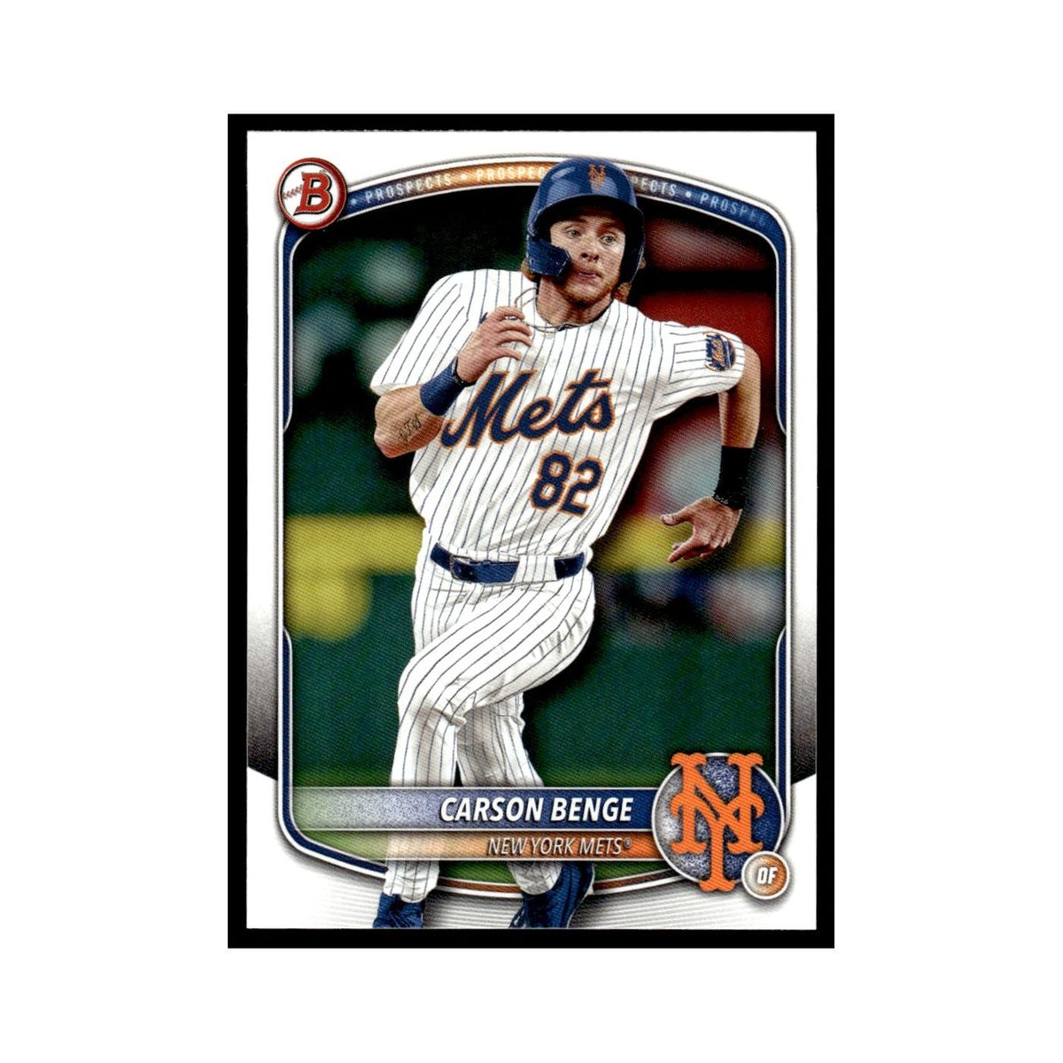 2025 Bowman Prospects Carson Benge Mets #BP-108