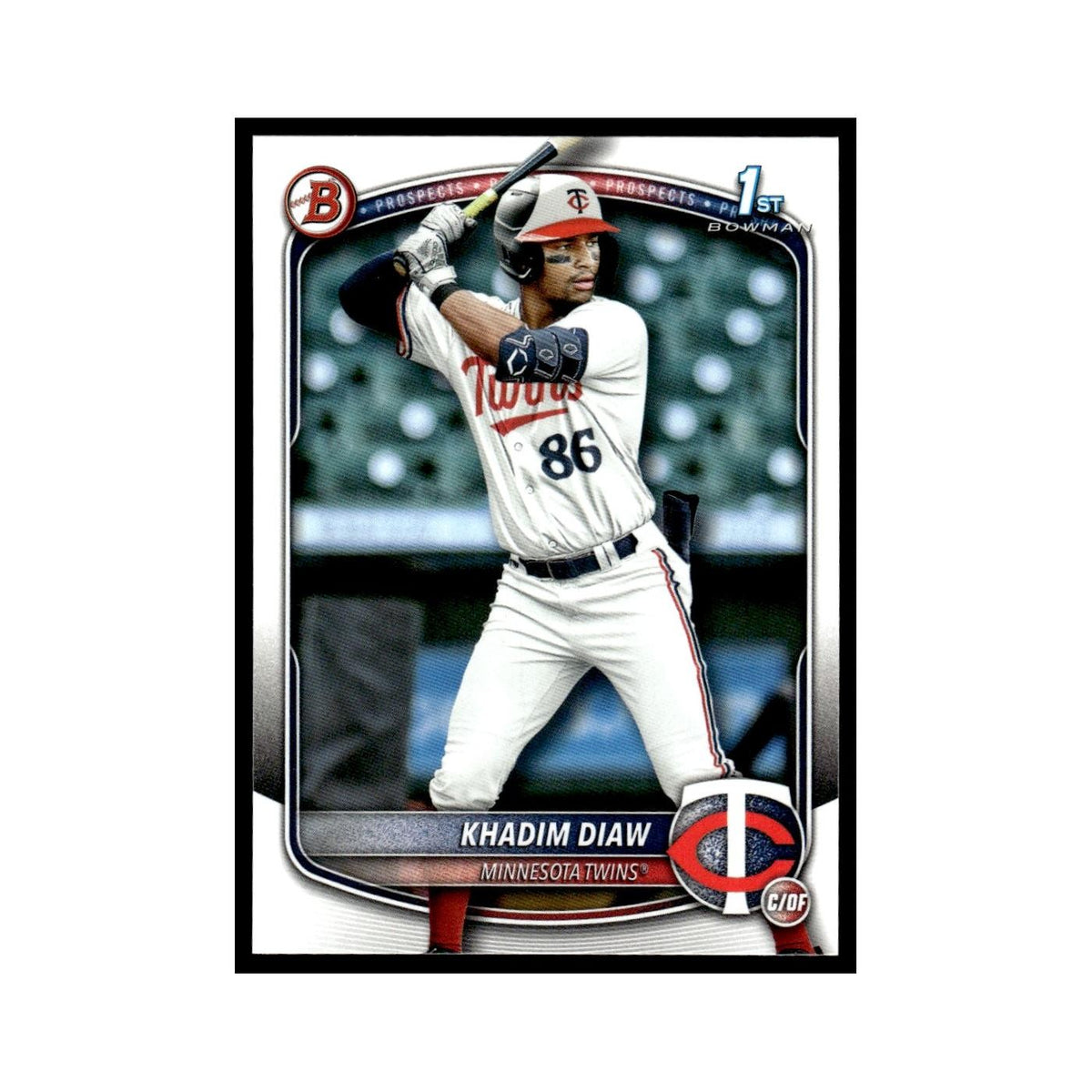 2025 Bowman Prospects Khadim Diaw Twins #BP-77