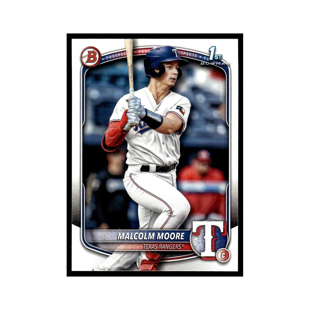 2025 Bowman Prospects Malcolm Moore Rangers #BP-129