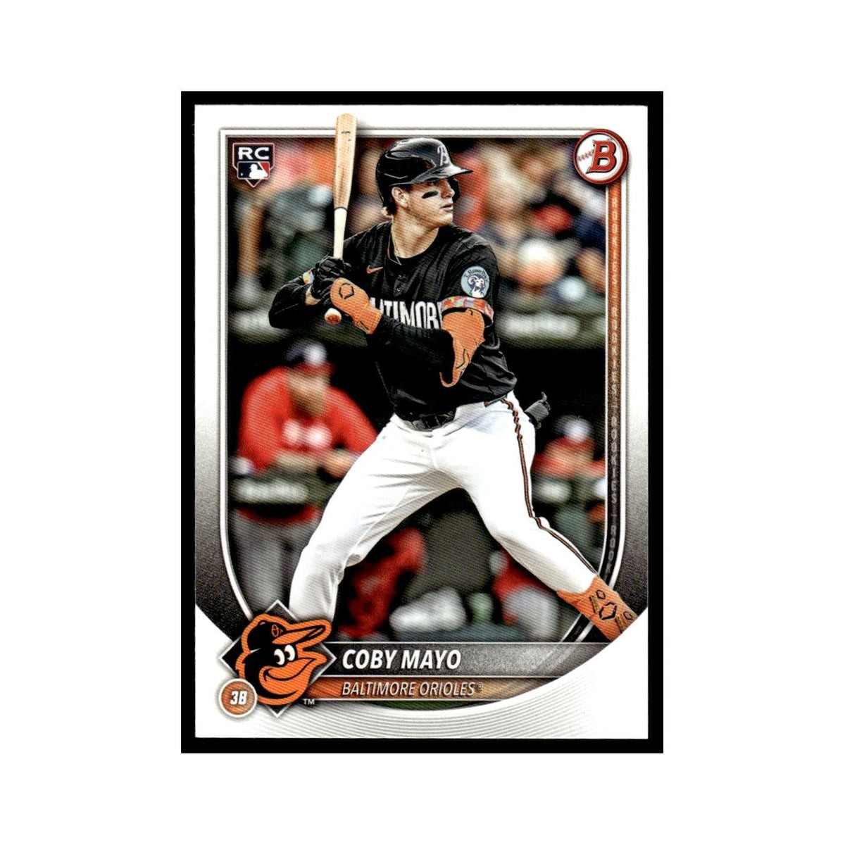 2025 Bowman Coby Mayo RC Orioles #37
