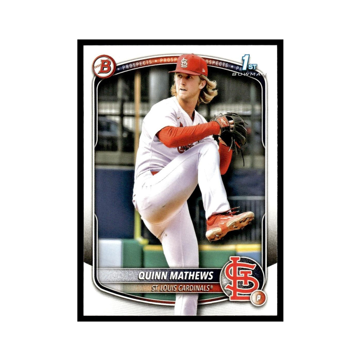 2025 Bowman Prospects Quinn Mathews Cardinals #BP-25