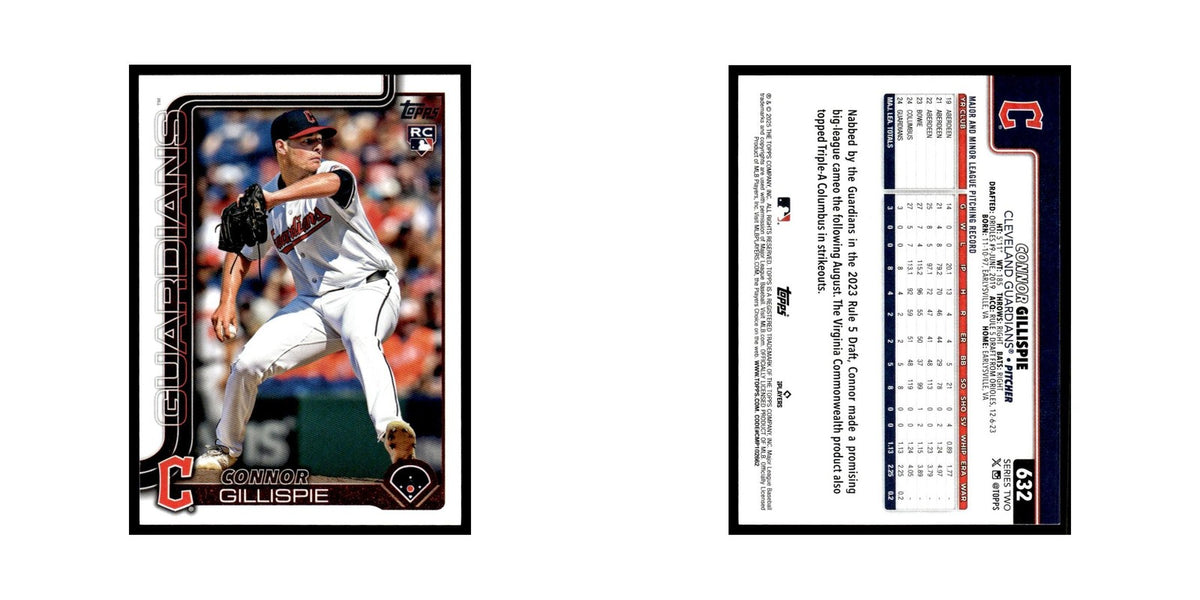 2025 Topps Connor Gillispie RC Guardians #632