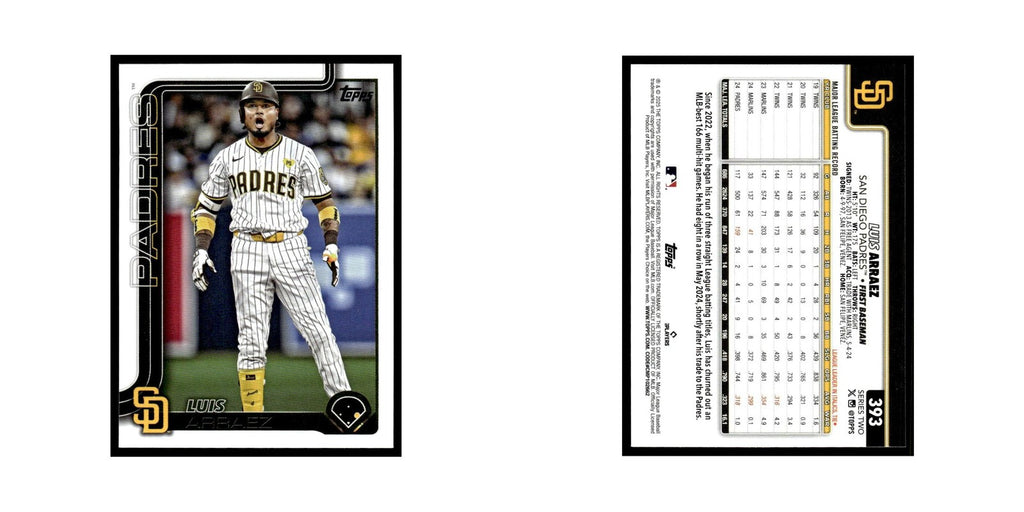 2025 Topps Luis Arraez Padres #393