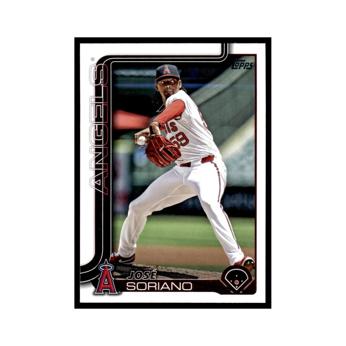 2025 Topps Jose Soriano Angels #669