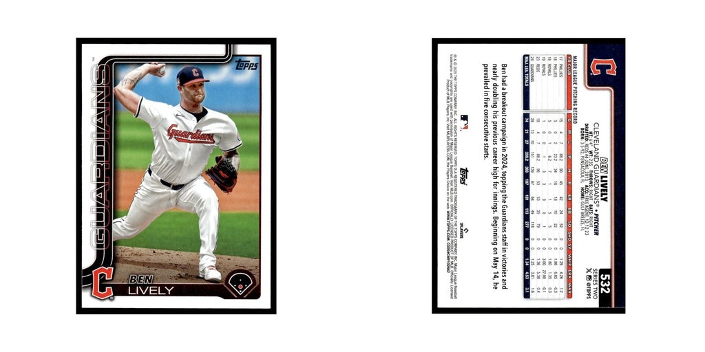 2025 Topps Ben Lively Guardians #532