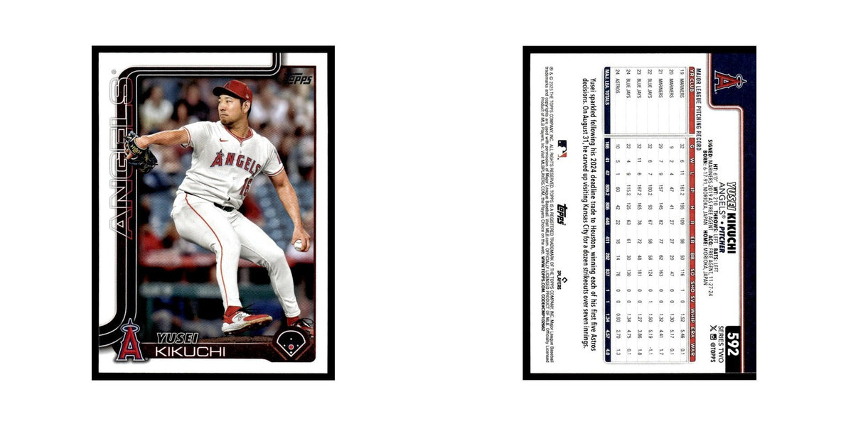 2025 Topps Yusei Kikuchi Angels #592