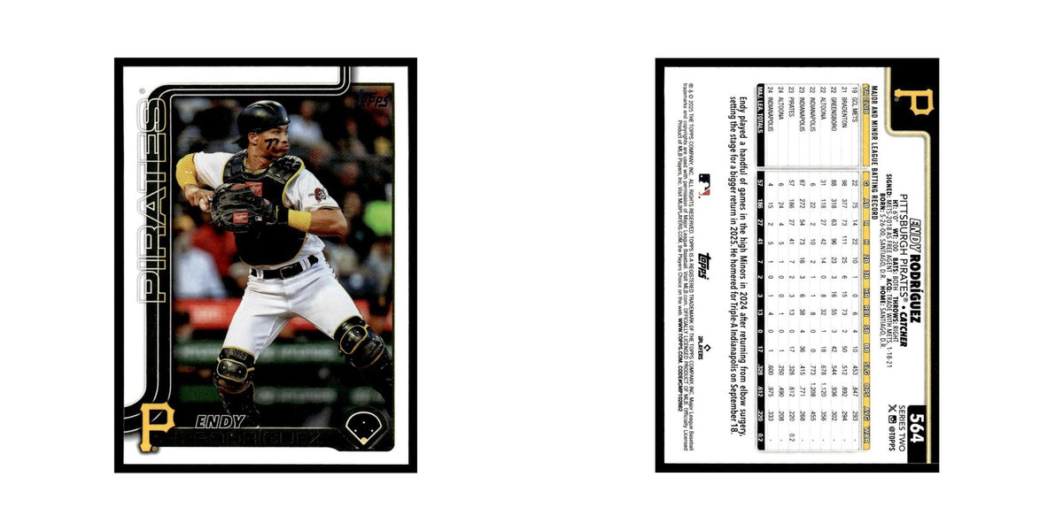 2025 Topps Endy Rodriguez Pirates #564