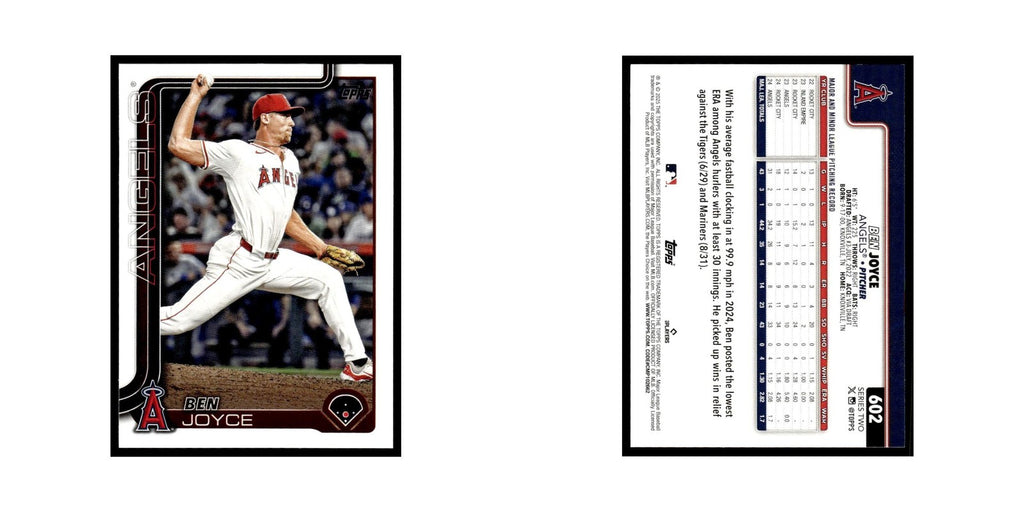 2025 Topps Ben Joyce Angels #602