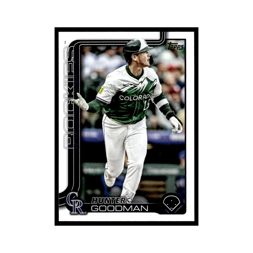 2025 Topps Hunter Goodman Rockies #467