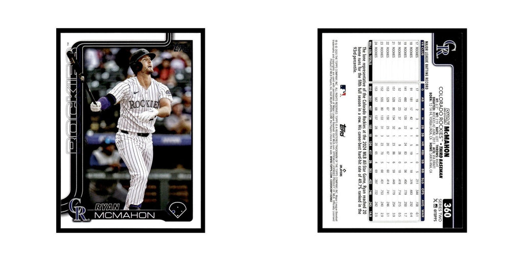 2025 Topps Ryan McMahon Rockies #360