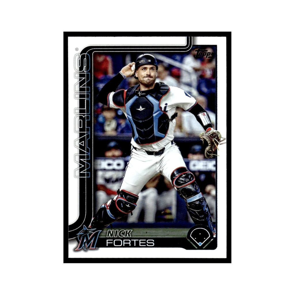 2025 Topps Nick Fortes Marlins #523