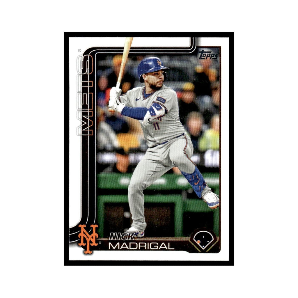 2025 Topps Nick Madrigal Mets #355