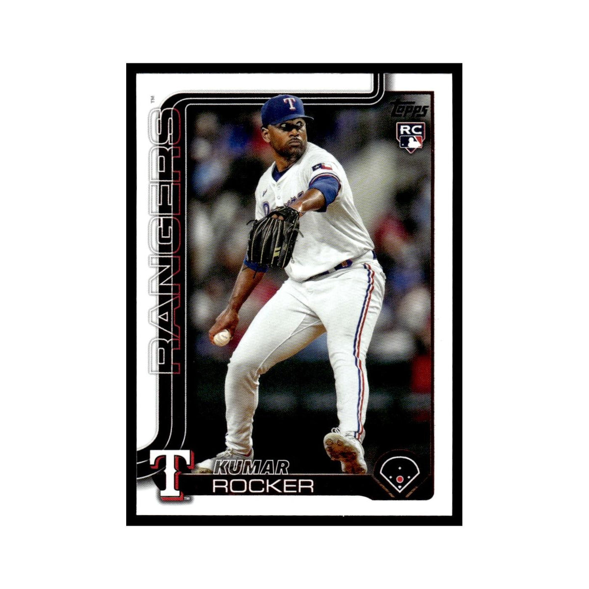 2025 Topps Kumar Rocker RC Rangers #408