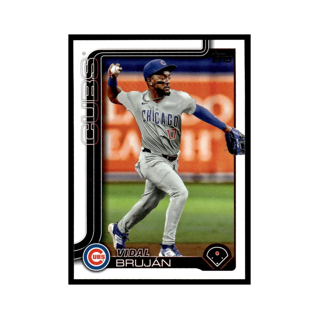 2025 Topps Vidal Brujan Cubs #390