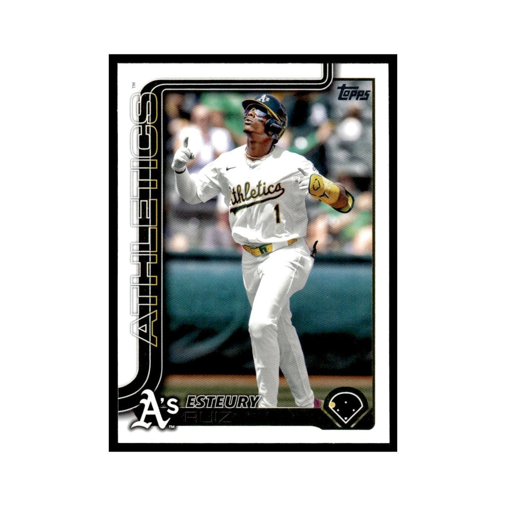 2025 Topps Esteury Ruiz Athletics #453