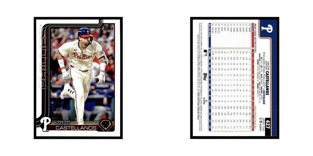 2025 Topps Nick Castellanos Phillies #427