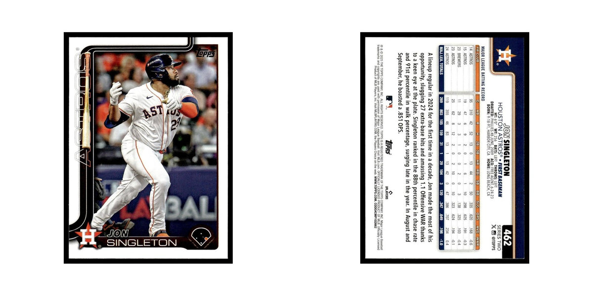 2025 Topps Jon Singleton Astros #462