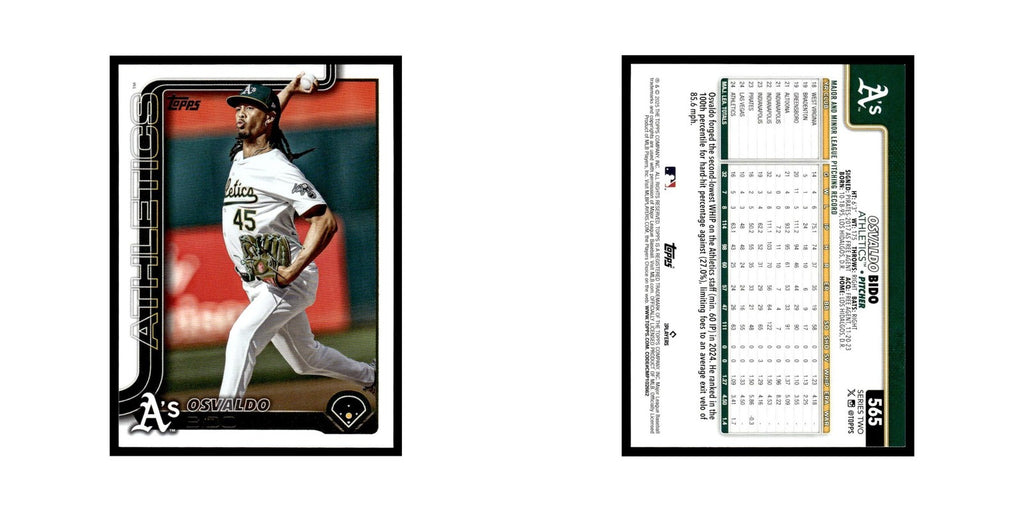 2025 Topps Osvaldo Bido Athletics #565