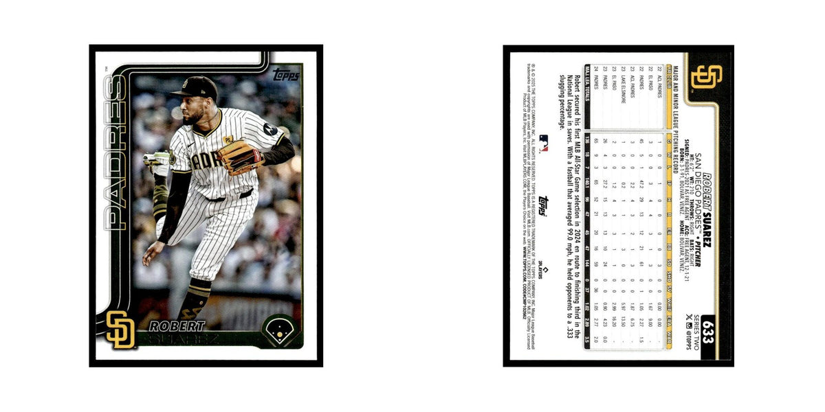2025 Topps Robert Suarez Padres #633