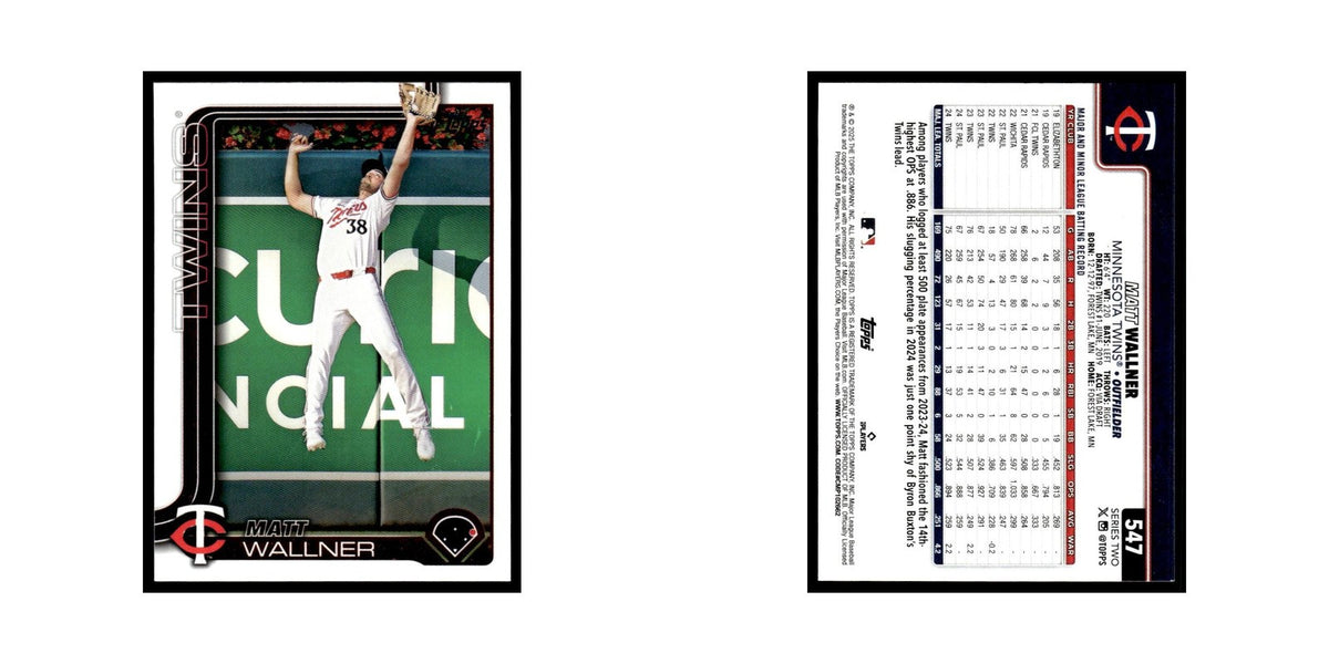 2025 Topps Matt Wallner Twins #547