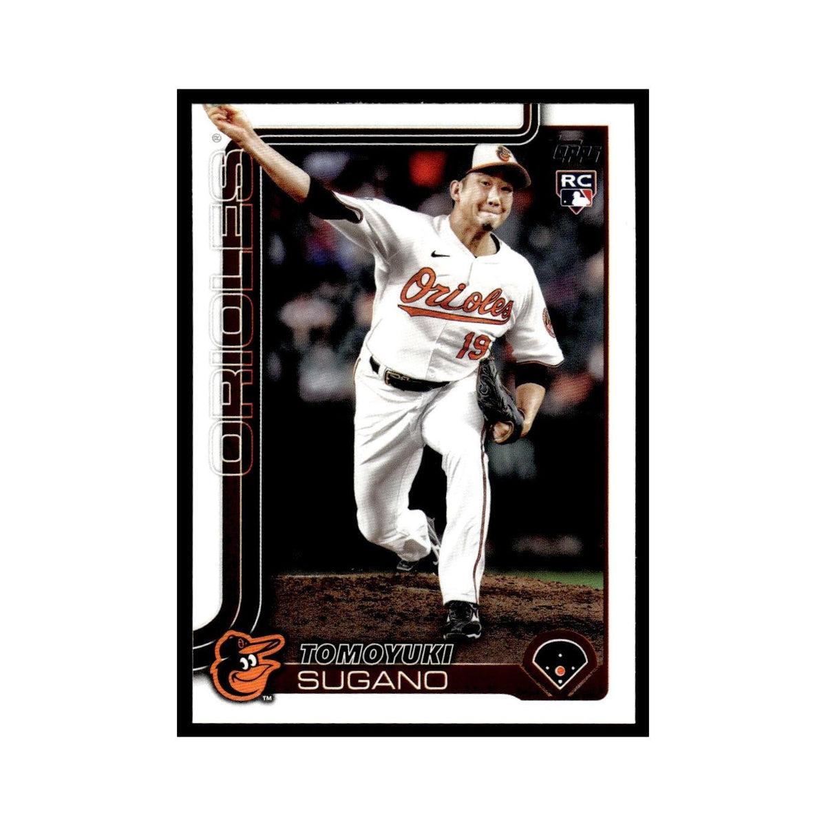 2025 Topps Tomoyuki Sugano RC Orioles #417