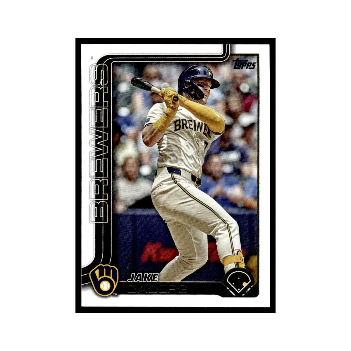 2025 Topps Jake Bauers Brewers #618