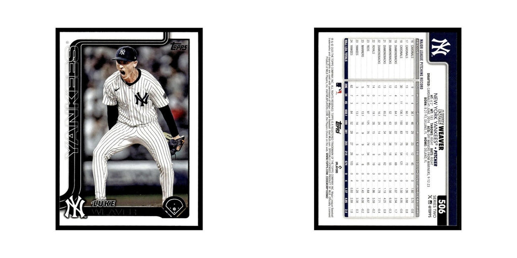 2025 Topps Luke Weaver Yankees #506