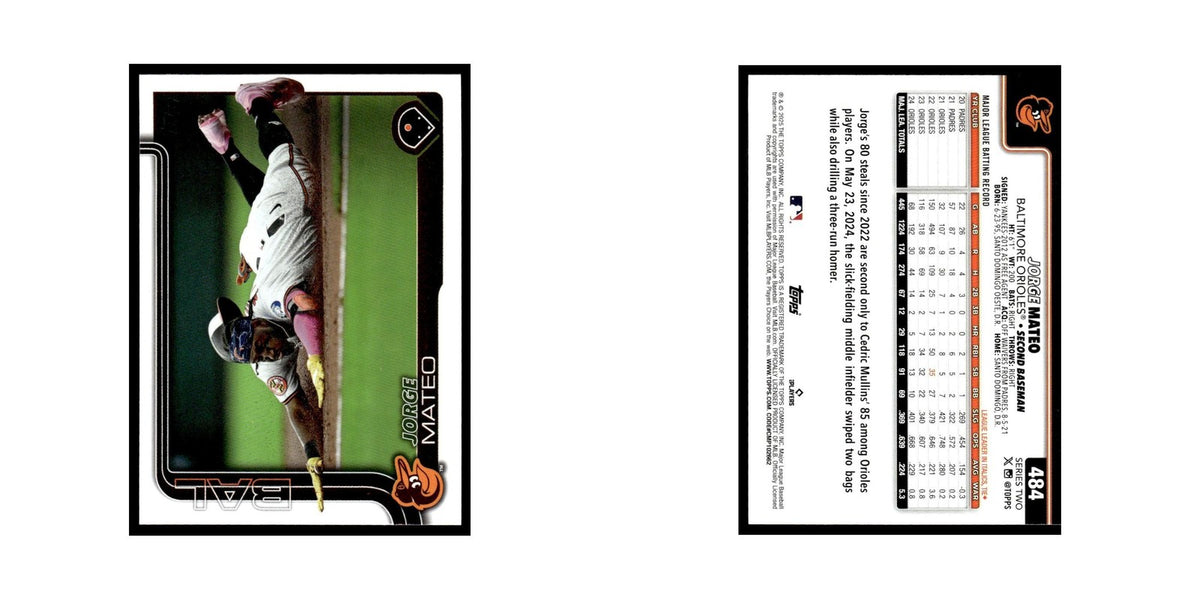 2025 Topps Jorge Mateo Orioles #484