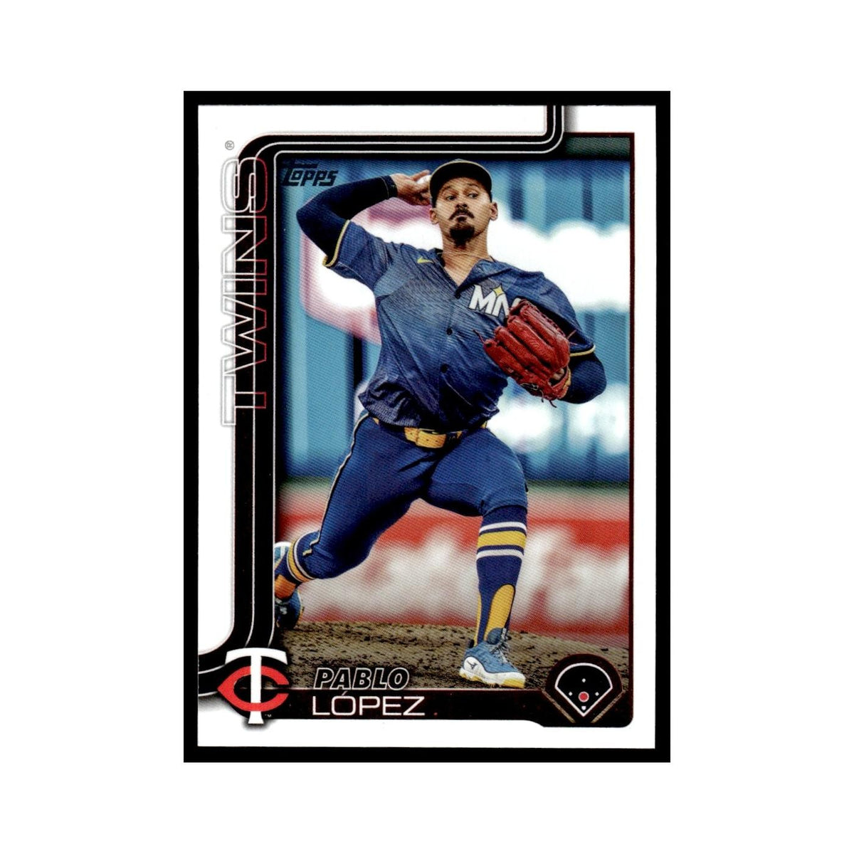 2025 Topps Pablo Lopez Twins #662
