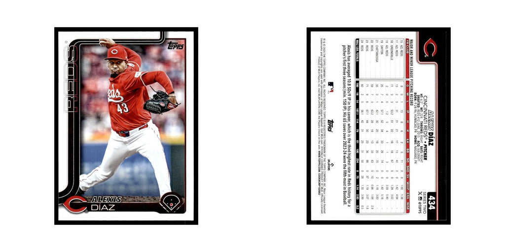 2025 Topps Alexis Diaz Reds #434