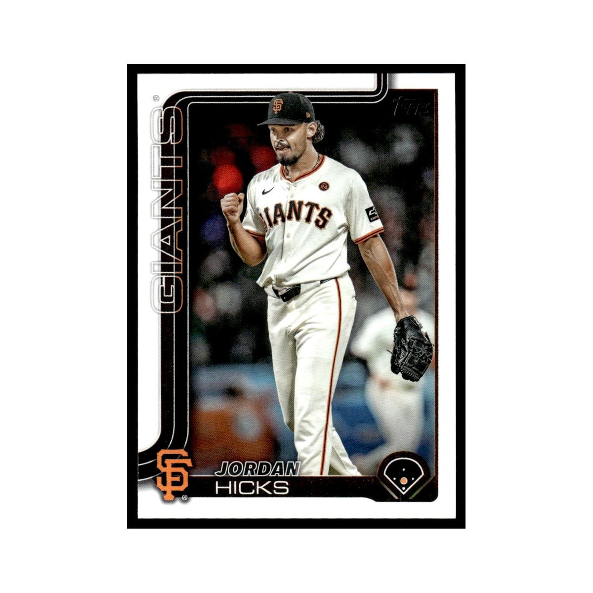 2025 Topps Jordan Hicks Giants #520