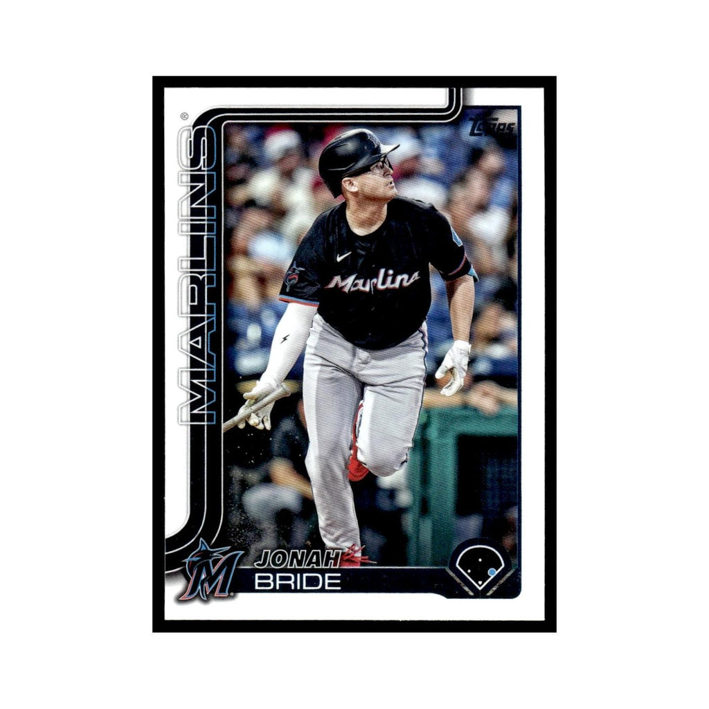 2025 Topps Jonah Bride Marlins #585
