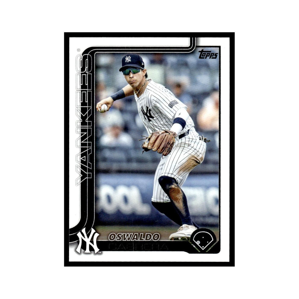 2025 Topps Oswaldo Cabrera Yankees #528