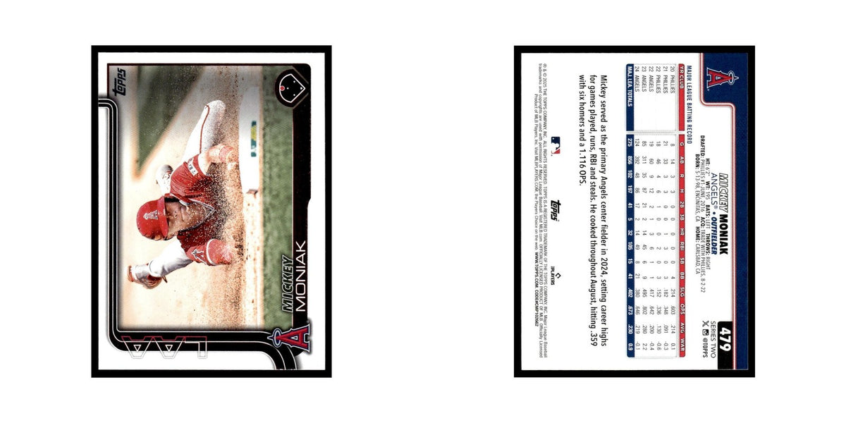 2025 Topps Mickey Moniak Angels #479