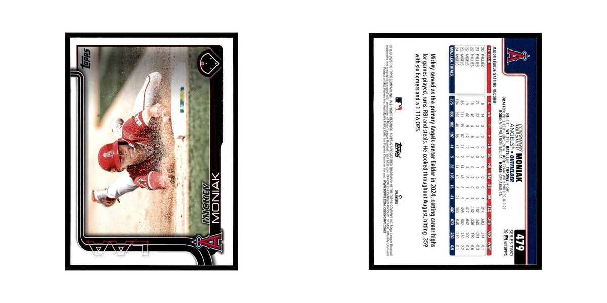 2025 Topps Mickey Moniak Angels #479
