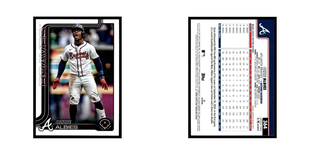 2025 Topps Ozzie Albies Braves #364