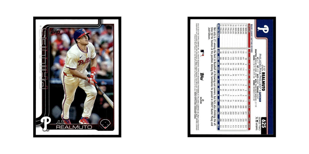 2025 Topps J.T. Realmuto Phillies #625