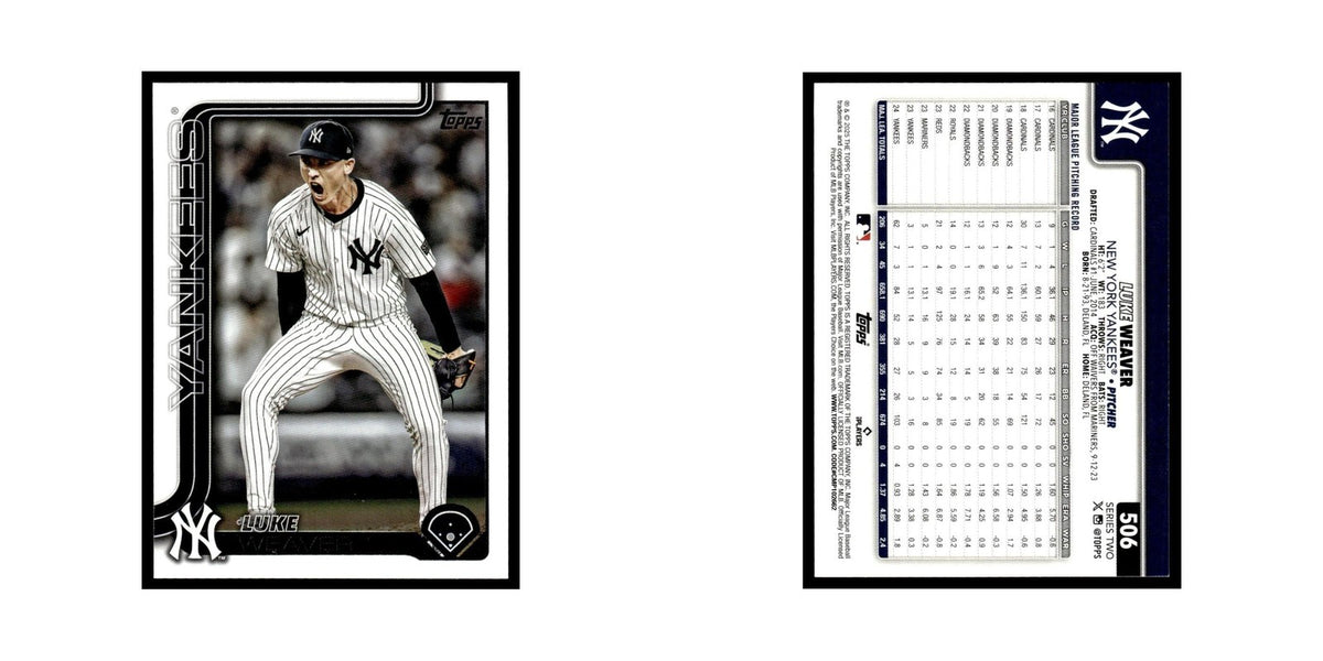 2025 Topps Luke Weaver Yankees #506