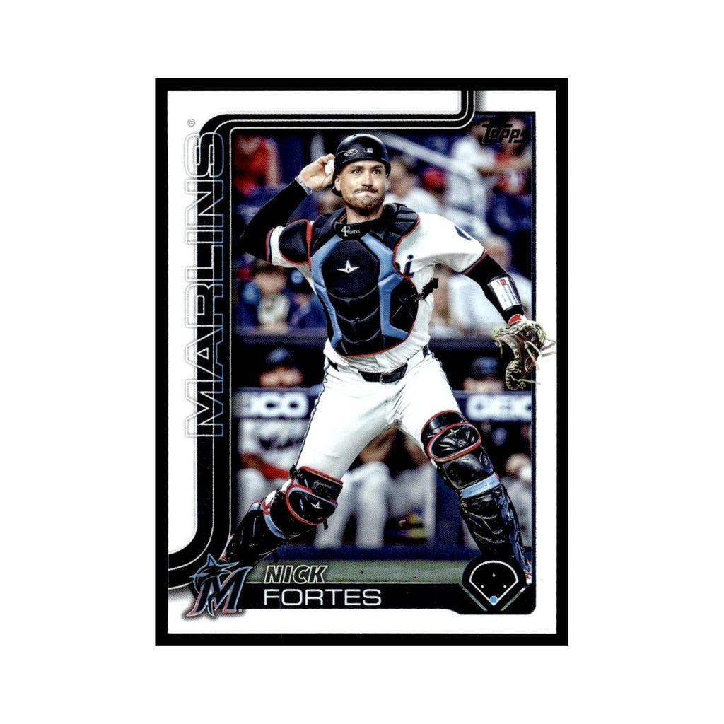 2025 Topps Nick Fortes Marlins #523
