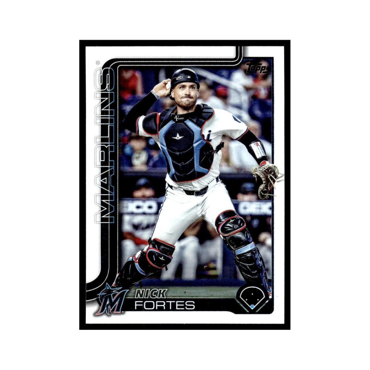 2025 Topps Nick Fortes Marlins #523