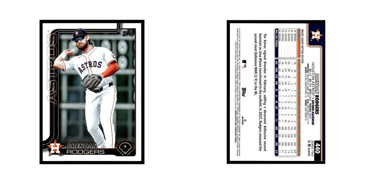 2025 Topps Brendan Rodgers Astros #440