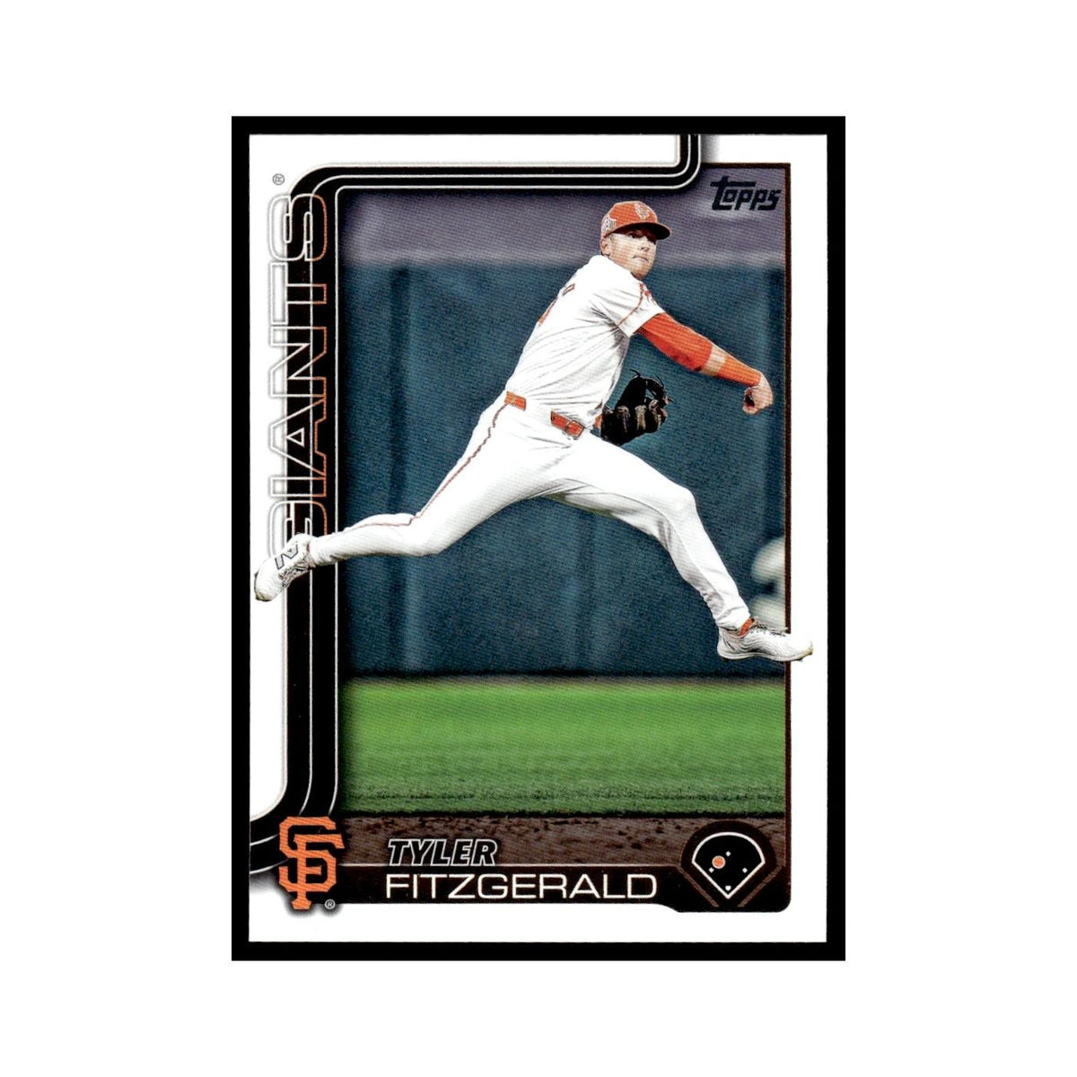 2025 Topps Tyler Fitzgerald Giants #596