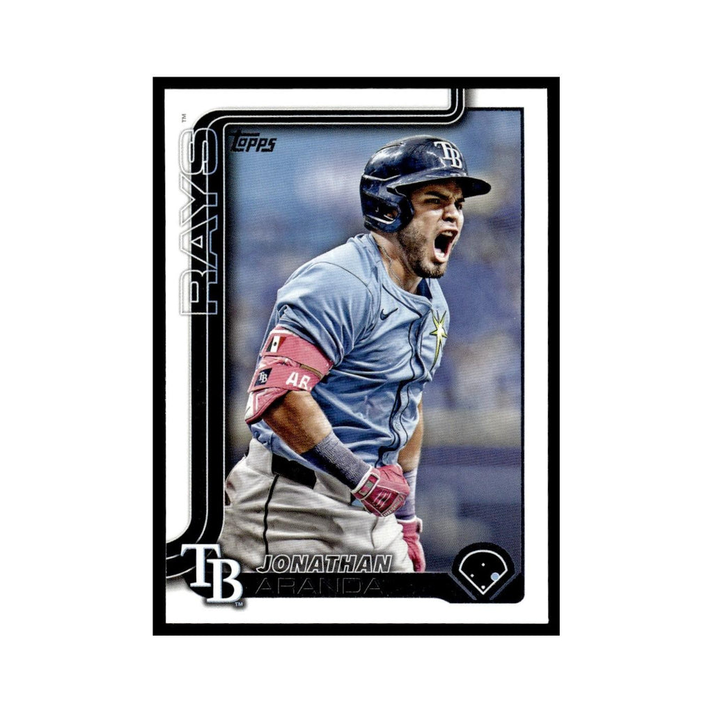 2025 Topps Jonathan Aranda Rays #678
