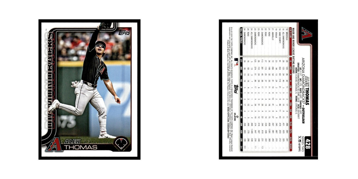 2025 Topps Alek Thomas Diamondbacks #428