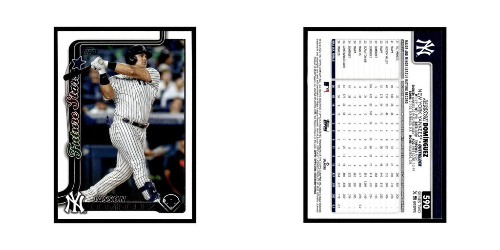 2025 Topps Jasson Dominguez Yankees #590