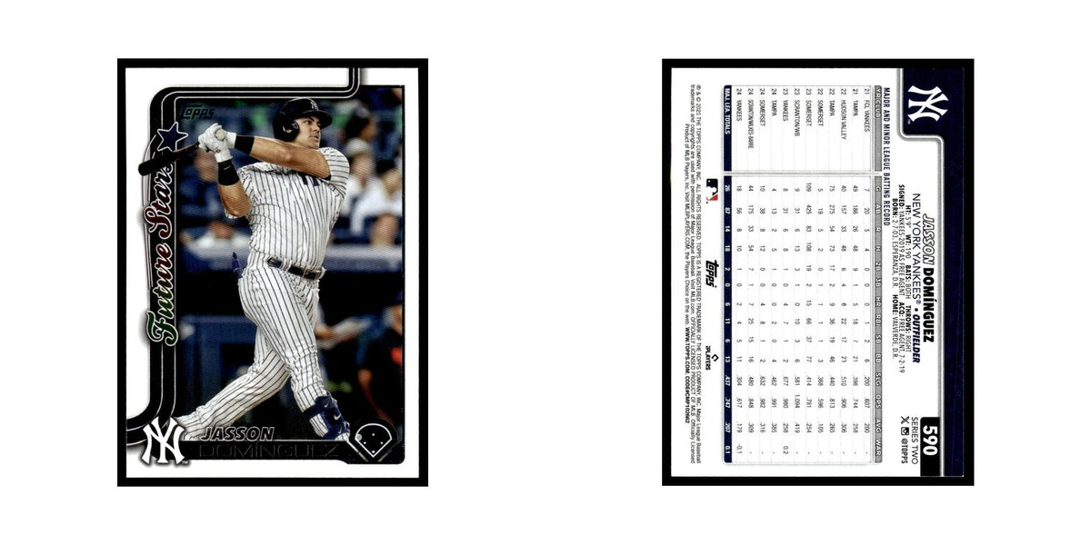 2025 Topps Jasson Dominguez Yankees #590