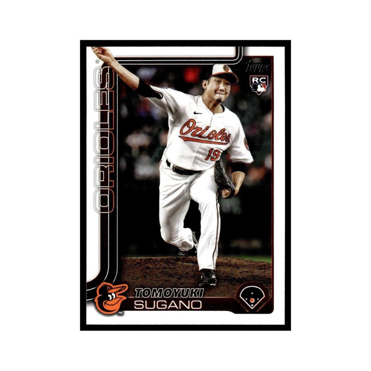 2025 Topps Tomoyuki Sugano RC Orioles #417