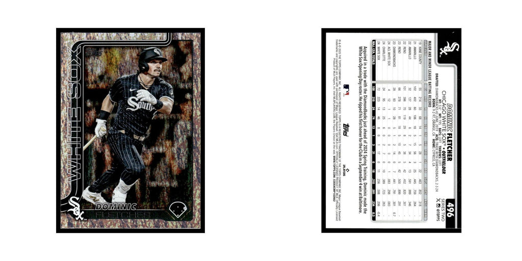 2025 Topps Dominic Fletcher White Sox #496