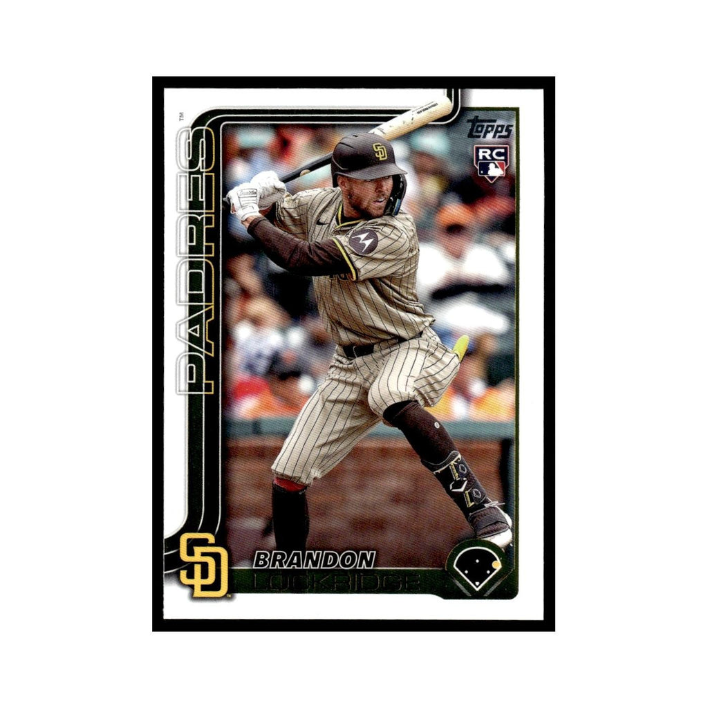 2025 Topps Brandon Lockridge RC Padres #568