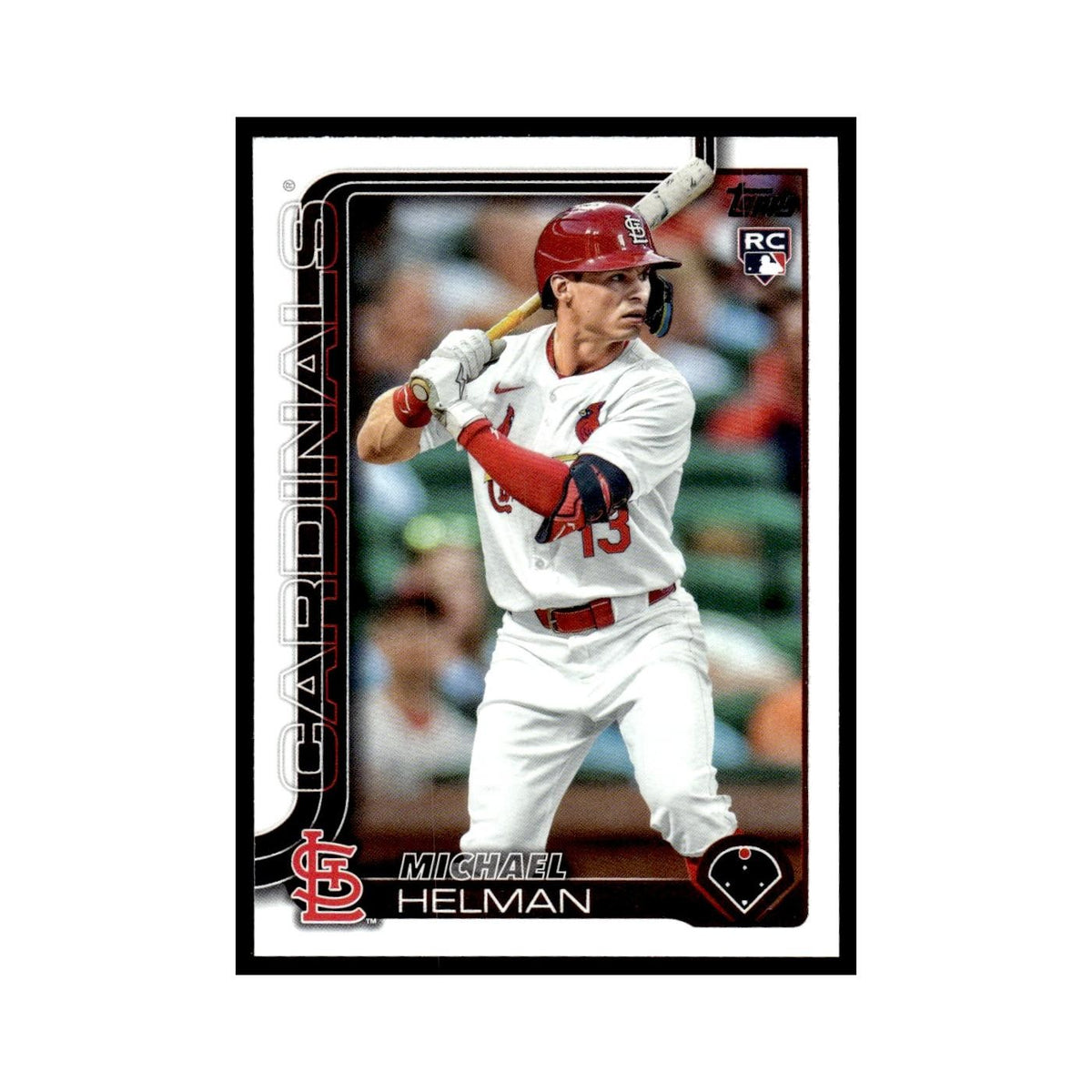 2025 Topps Michael Helman RC Cardinals #418